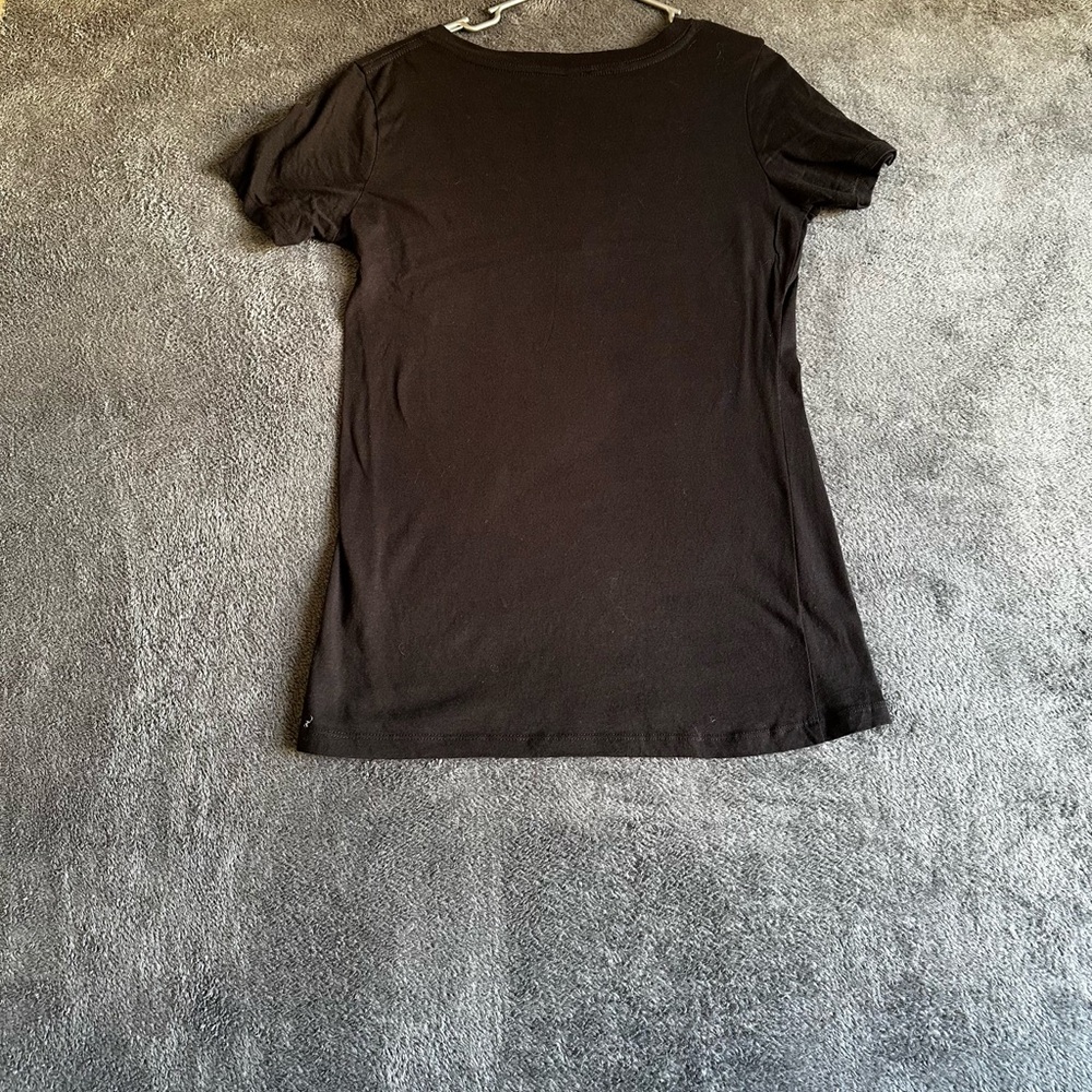 MAJESTIC WOMANS V NECK WITH RHINESTONES SUPER BOWL 2016 SZ XL - Picture 8 of 8